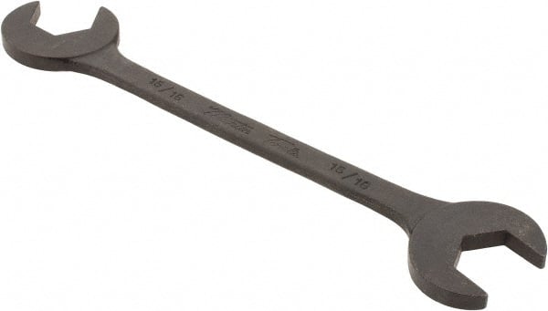 Martin Tools - 15/16", Black Finish, Open End Ignition Wrench - Exact Tooling