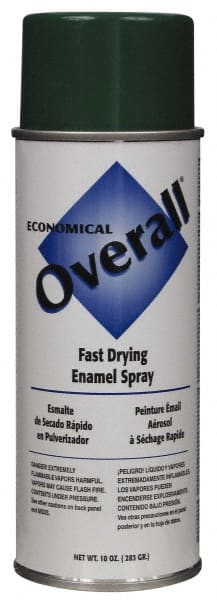 Rust-Oleum - Green, Gloss, Enamel Spray Paint - 5 to 8 Sq Ft per Can, 10 oz Container - Exact Tooling