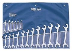 Martin Tools - 18 Piece, 3/8 to 1-1/2" Hydraulic Wrench Set - Exact Tooling