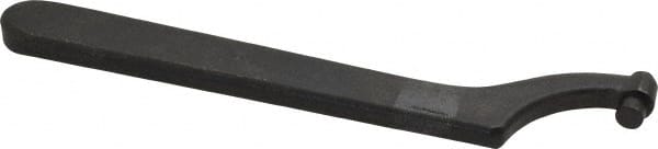 Martin Tools - 1-3/4" Capacity, Pin Spanner Wrench - 5-1/2" OAL, 3/16" Hook Pin Height - Exact Tooling