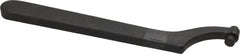 Martin Tools - 1-3/4" Capacity, Pin Spanner Wrench - 5-1/2" OAL, 3/16" Hook Pin Height - Exact Tooling