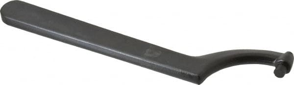 Martin Tools - 4" Capacity, Pin Spanner Wrench - 10" OAL, 11/32" Hook Pin Height - Exact Tooling