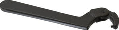 Martin Tools - 3/4" to 2" Capacity, Adjustable Pin Spanner Wrench - 6-3/8" OAL, 1/8" Hook Pin Height - Exact Tooling