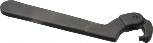 Martin Tools - 3/4" to 2" Capacity, Adjustable Pin Spanner Wrench - 6-3/8" OAL, 5/32" Hook Pin Height - Exact Tooling