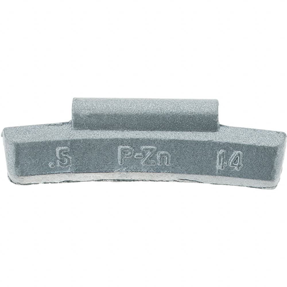 Perfect Equipment - 0.5 oz P Wheel Weight - Zinc, For Use with Automotive & Light Trucks - Exact Tooling