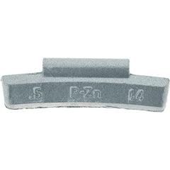Perfect Equipment - 0.5 oz P Wheel Weight - Zinc, For Use with Automotive & Light Trucks - Exact Tooling