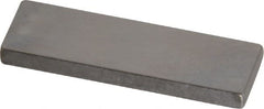 Mitutoyo - 0.105" Rectangular Steel Gage Block - Accuracy Grade AS-1, Includes Certificate of Inspection - Exact Tooling