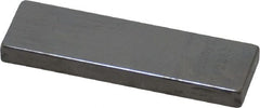 Mitutoyo - 0.11" Rectangular Steel Gage Block - Accuracy Grade AS-1, Includes Certificate of Inspection - Exact Tooling