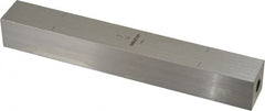 Mitutoyo - 7" Square Steel Gage Block - Accuracy Grade 0, Includes Certificate of Inspection - Exact Tooling