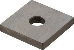 Mitutoyo - 0.16" Square Steel Gage Block - Accuracy Grade 0, Includes Certificate of Inspection - Exact Tooling