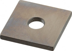 Mitutoyo - 0.103" Square Steel Gage Block - Accuracy Grade 0, Includes Certificate of Inspection - Exact Tooling