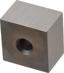 Mitutoyo - 0.65" Square Steel Gage Block - Accuracy Grade 0, Includes Certificate of Inspection - Exact Tooling