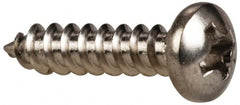 Value Collection - #6 Pan Head Phillips Sheet Metal Screw - Stainless Steel, 5/8" Length Under Head, Grade 316 - Exact Tooling