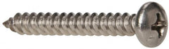 Value Collection - #8 Pan Head Phillips Sheet Metal Screw - Stainless Steel, 1-1/4" Length Under Head, Grade 316 - Exact Tooling