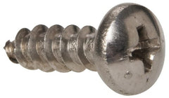 Value Collection - #10 Pan Head Phillips Sheet Metal Screw - Stainless Steel, 5/8" Length Under Head, Grade 316 - Exact Tooling