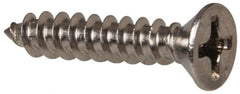 Value Collection - #6 Flat Head Phillips Sheet Metal Screw - Stainless Steel, 3/4" OAL, Grade 316 - Exact Tooling