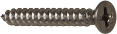 Value Collection - #8 Flat Head Phillips Sheet Metal Screw - Stainless Steel, 1-1/4" OAL, Grade 316 - Exact Tooling
