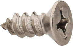 Value Collection - #14 Flat Head Phillips Sheet Metal Screw - Stainless Steel, 3/4" OAL, Grade 316 - Exact Tooling