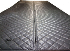 Singer Safety - 4' Long x 48" Wide, Fiberglass Panel - ASTM E-84 Specification, Metallic Gray - Exact Tooling