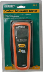 Extech - Audible Alarm, LCD Display, Carbon Monoxide (CO) Meter - Monitors Carbon Monoxide - Exact Tooling