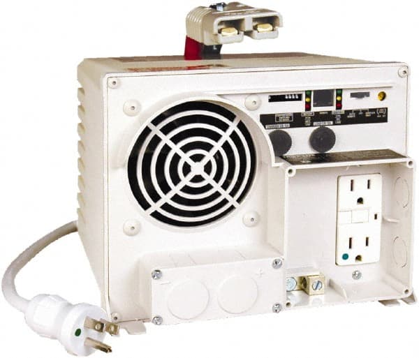 Tripp-Lite - 2 Connection, 12 VDC Input, 120 VAC Output, 2,500 Peak Wattage, Surface Mount Power Inverter - 8-3/4" Wide x 7" Deep x 7" High, 1,250 Watt Continuous Output Power, Fan Cooled - Exact Tooling
