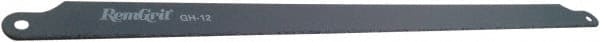 Disston - 10" Long, 14 Teeth per Inch, Bi-Metal Hand Hacksaw Blade - Grit Edge, 3/4" Wide x 0.025" Thick - Exact Tooling