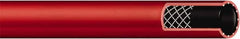 Continental ContiTech - 1/4" ID x 0.53" OD 100' Long Multipurpose Air Hose - MNPT x MNPT Ends, 300 Working psi, -40 to 190°F, 1/4" Fitting, Red - Exact Tooling