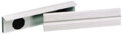 Wilton - 5-1/2" Jaw Width, Aluminum, Vise Jaw Cap - Magnetic Attachment - Exact Tooling