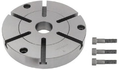 Bison - Indexer Tailstocks & Accessories Accessory Type: Face Plate For Use With: 8" Horizontal/Vertical Indexing Super Spacers - Exact Tooling