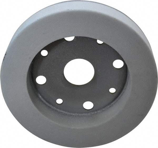 Norton - 6" Diam, 1-1/4" Hole Size, 1" Overall Thickness, 80 Grit, Type 2 Tool & Cutter Grinding Wheel - Medium Grade, Aluminum Oxide, H Hardness, Vitrified Bond, 3,600 RPM - Exact Tooling
