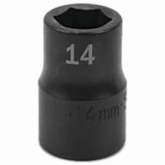 SK - Impact Socket - 1/2"DR 14MM IMPACT SOCKET - Exact Tooling