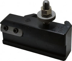Aloris - Series CA, #77 Cut-Off & Grooving Tool Post Holder - 14 to 20" Lathe Swing, 2-1/2" OAH, 1-1/4" Centerline Height - Exact Tooling