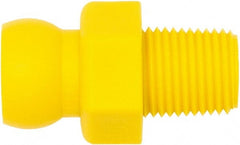 Loc-Line - 1/4" Hose ID, Male to Female Coolant Hose Connector - 1/8" NPT, For Loc-Line Modular Hose Systems - Exact Tooling