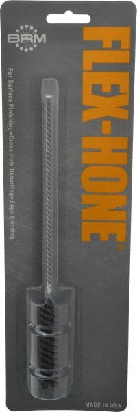 Brush Research Mfg. - 0.472" Bore Diam, 180 Grit, Silicon Carbide Flexible Hone - Extra Fine, 8" OAL - Exact Tooling