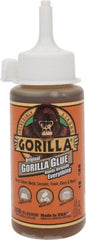 Gorilla Glue - 4 oz Bottle Brown All Purpose Glue - 20 min Working Time - Exact Tooling