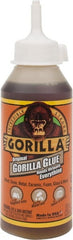 Gorilla Glue - 8 oz Bottle Brown All Purpose Glue - 20 min Working Time - Exact Tooling