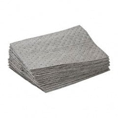 Brady SPC Sorbents - 30 Gal Capacity per Package, Universal Pad - 19" Long x 15" Wide, Polypropylene - Exact Tooling
