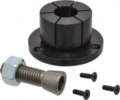 Mitee-Bite - 1.15 to 2.03" Expansion Diam, 10,000 Lb Holding Force, 10-32 Mounting Screw, 5/8-11 Center Screw, Mild Steel ID Expansion Clamps - Exact Tooling