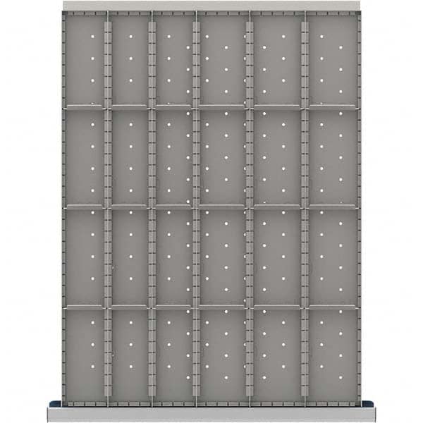 LISTA - 24-Compartment Drawer Divider Layout for 3.15" High Drawers - Exact Tooling