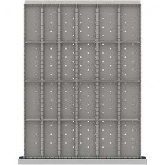 LISTA - 24-Compartment Drawer Divider Layout for 3.15" High Drawers - Exact Tooling