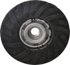 Norton - 5" Diam Locking Nut Disc Backing Pad - Medium Density, 10,000 RPM - Exact Tooling