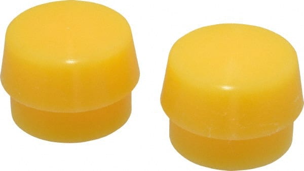 Garland - 1-3/4" Face Diam, Orange Hammer Tip/Face - Plastic - Exact Tooling