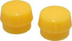 Garland - 1-3/4" Face Diam, Orange Hammer Tip/Face - Plastic - Exact Tooling