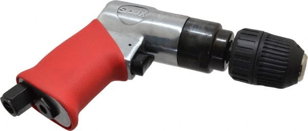 Sioux Tools - 3/8" Keyless Chuck - Pistol Grip Handle, 2,300 RPM, 0.33 hp - Exact Tooling