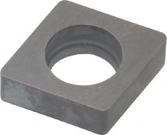 Kennametal - 7.52mm Inscribed Circle, Diamond (Shape) Turning Shim for Indexables - 0.19" Thick, ICSN Shim Style - Exact Tooling