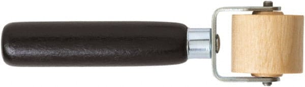 Hyde Tools - Steel & Wood Wallpaper Roller - 8-1/2" Long x 1-1/4" Wide - Exact Tooling