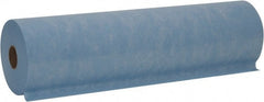 WypAll - X60 Dry Shop Towel/Industrial Wipes - Small Roll, 13-3/8" x 19-5/8" Sheet Size, Blue - Exact Tooling