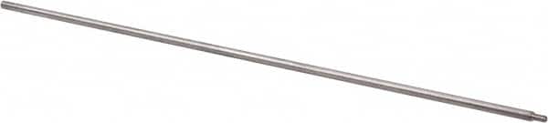 Schaefer Brush - 24" Long, 12-24 Female, Aluminum Brush Handle Extension - 0.313" Diam, 12-24 Male, For Use with Tube Brushes & Scrapers - Exact Tooling