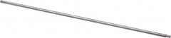 Schaefer Brush - 24" Long, 12-24 Female, Aluminum Brush Handle Extension - 0.313" Diam, 12-24 Male, For Use with Tube Brushes & Scrapers - Exact Tooling