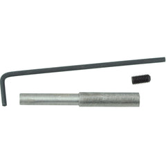 Drive Mandrel Kit for Nylox Miniature Disc Brushes, 1/4″ Stem - Exact Tooling